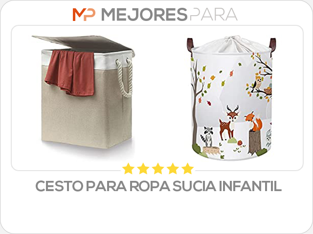 cesto para ropa sucia infantil