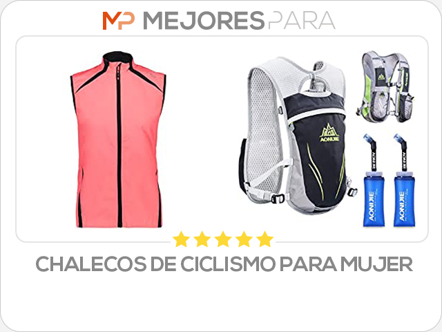 chalecos de ciclismo para mujer