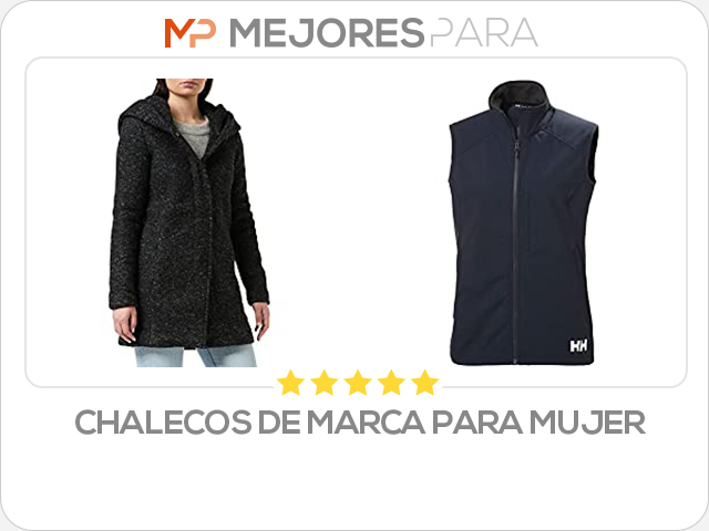 chalecos de marca para mujer