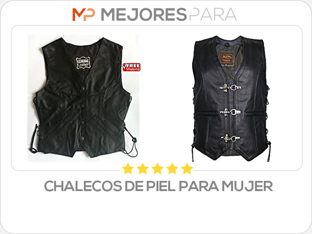 chalecos de piel para mujer