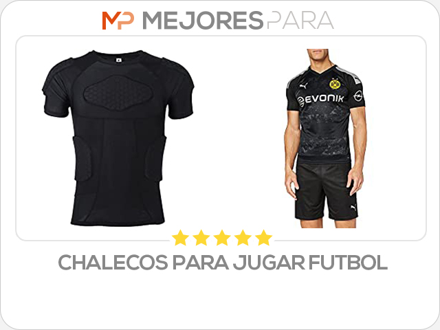 chalecos para jugar futbol