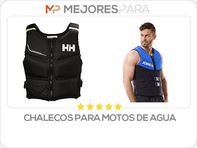 chalecos para motos de agua