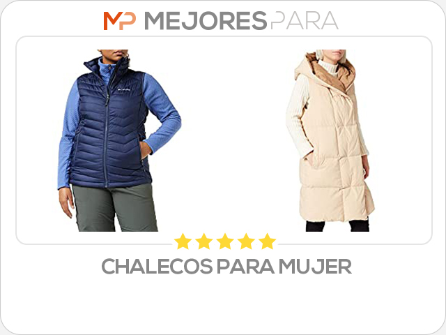 chalecos para mujer