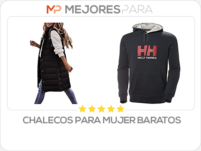 chalecos para mujer baratos