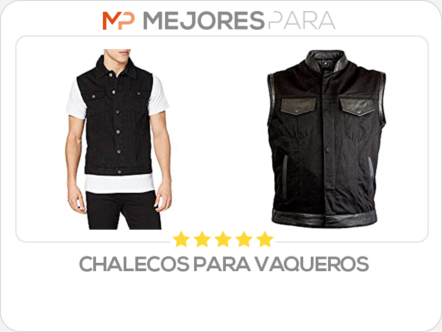 chalecos para vaqueros