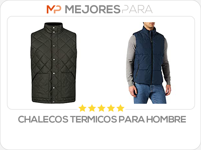 chalecos termicos para hombre