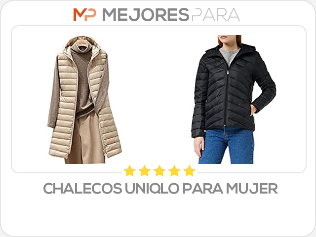 chalecos uniqlo para mujer