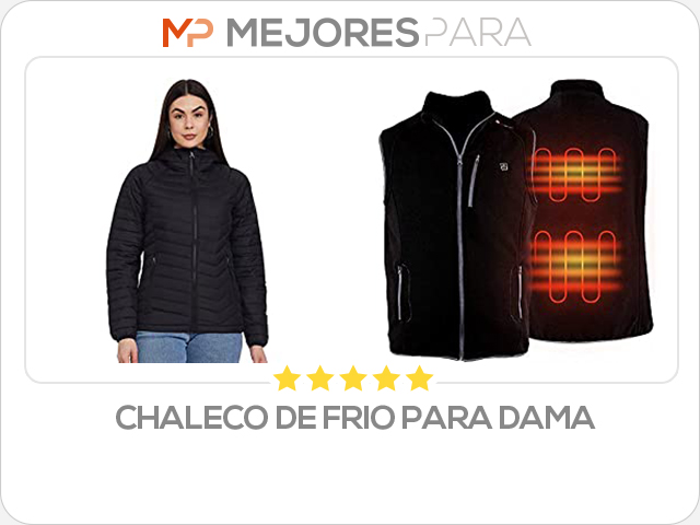 chaleco de frio para dama