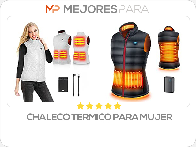 chaleco termico para mujer