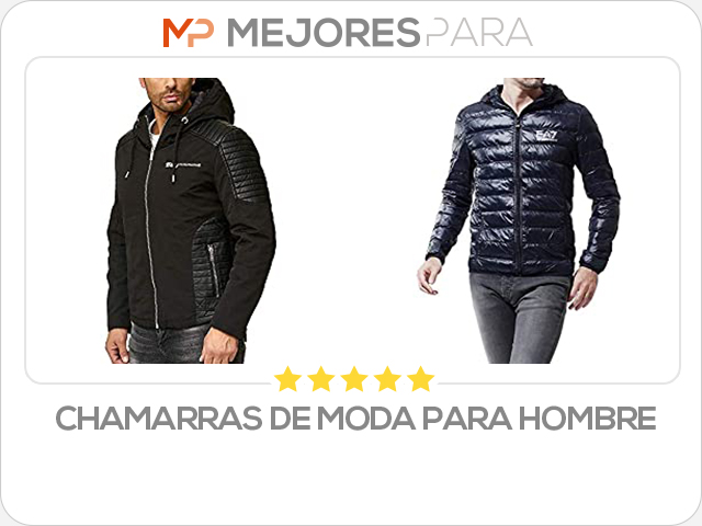 chamarras de moda para hombre