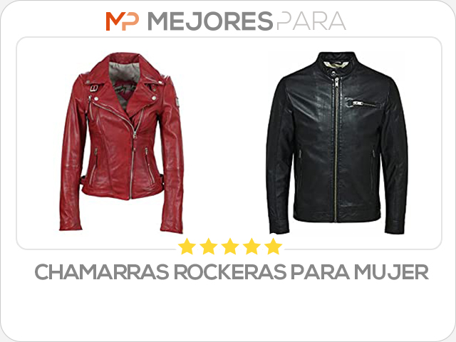 chamarras rockeras para mujer