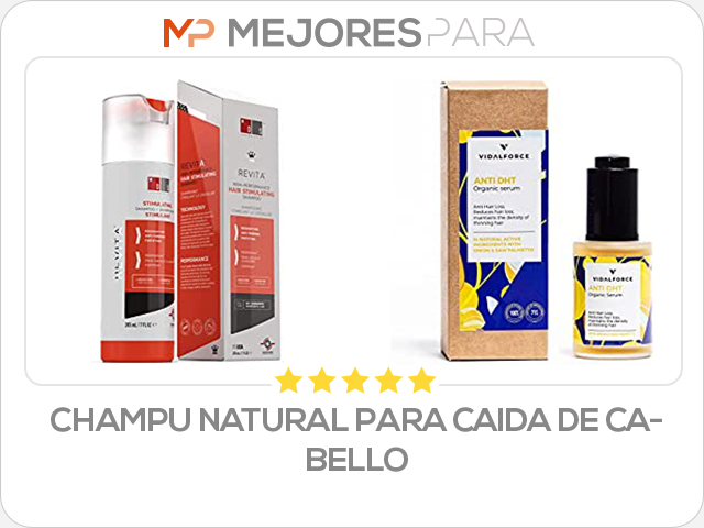 champu natural para caida de cabello