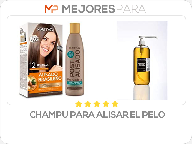 champu para alisar el pelo