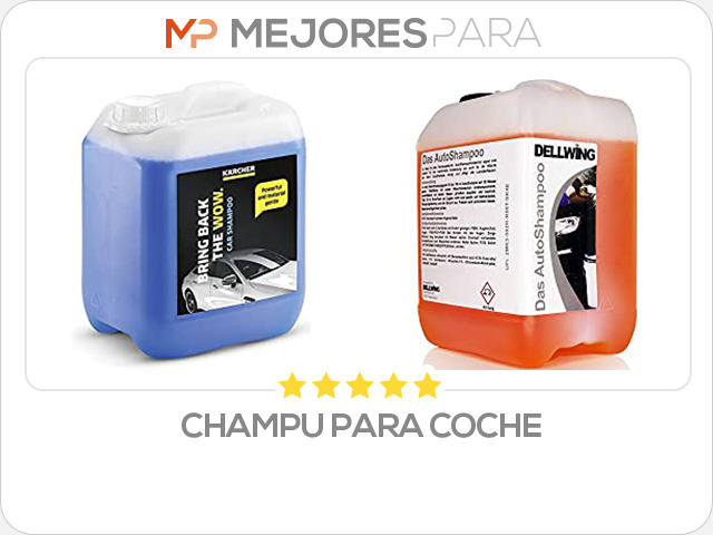 champu para coche