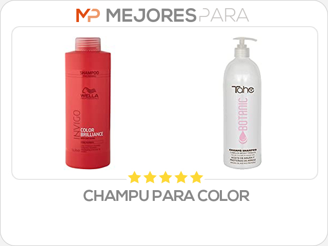 champu para color