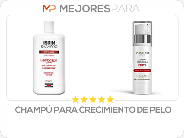 champú para crecimiento de pelo