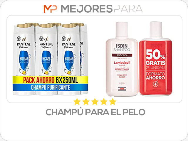 champú para el pelo