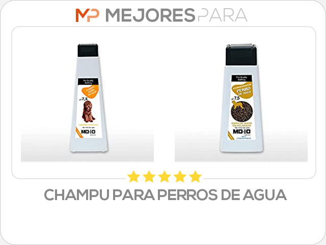 champu para perros de agua