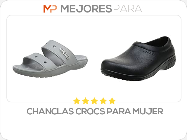 chanclas crocs para mujer