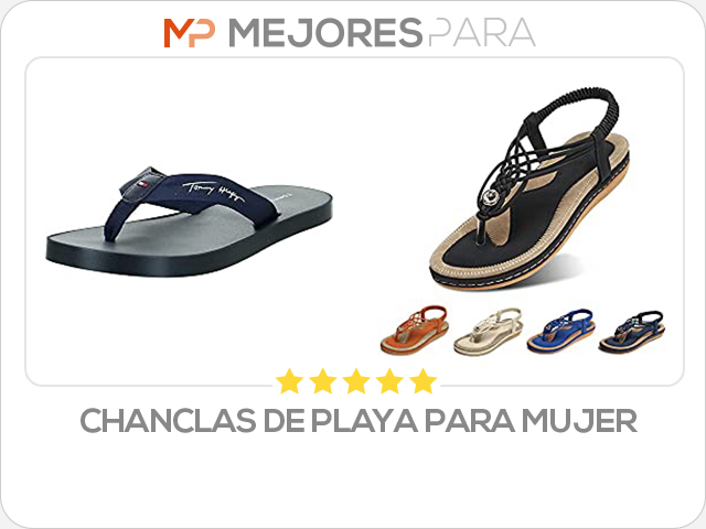 chanclas de playa para mujer