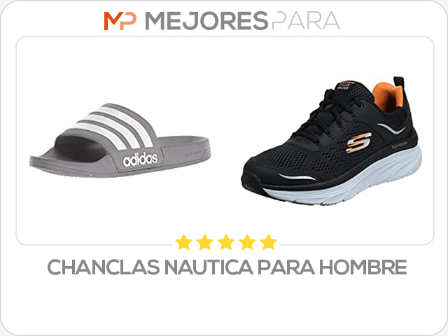 chanclas nautica para hombre