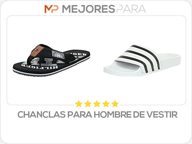 chanclas para hombre de vestir