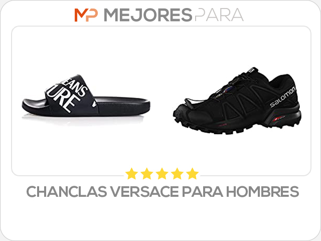 chanclas versace para hombres