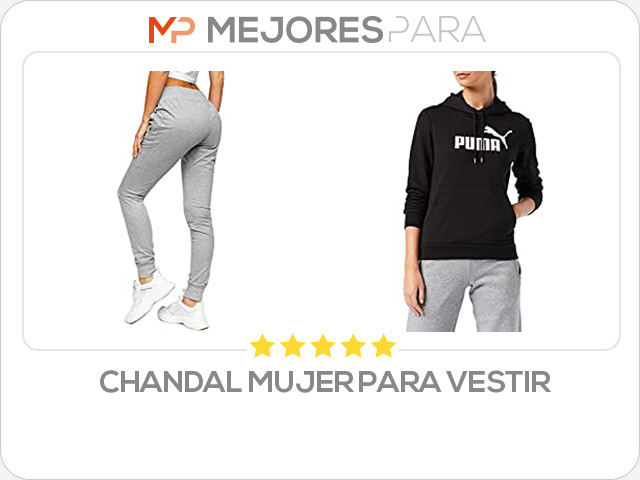 chandal mujer para vestir