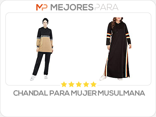 chandal para mujer musulmana