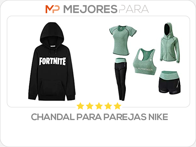 chandal para parejas nike