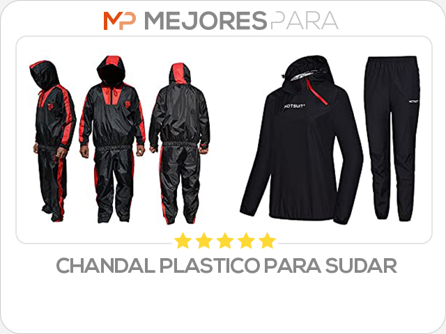 chandal plastico para sudar