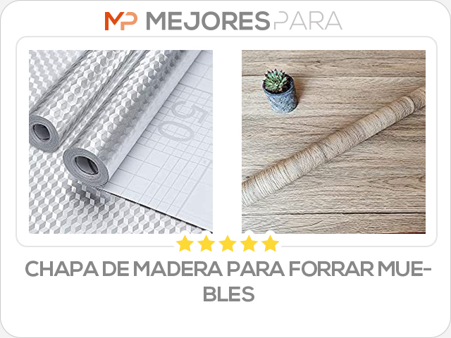 chapa de madera para forrar muebles