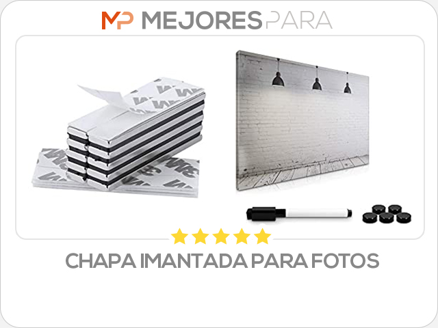 chapa imantada para fotos