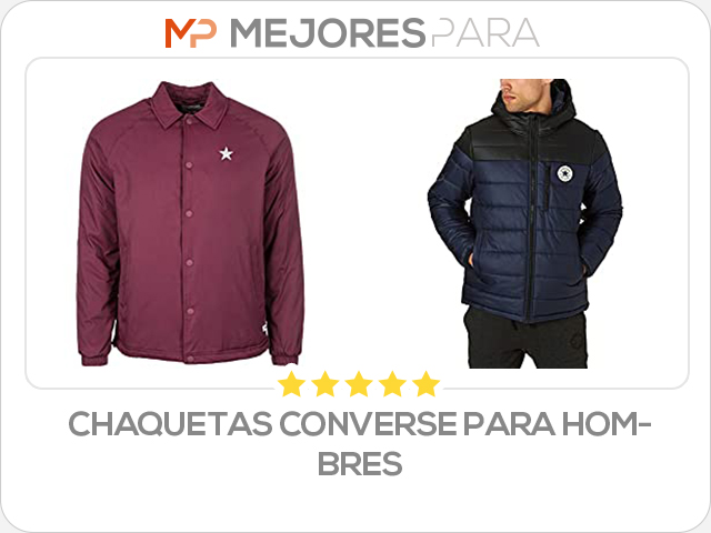 chaquetas converse para hombres