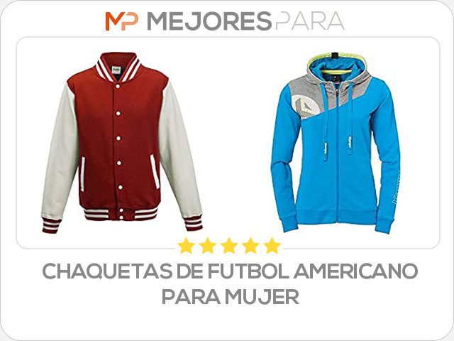 chaquetas de futbol americano para mujer