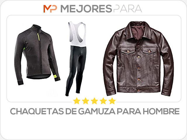 chaquetas de gamuza para hombre