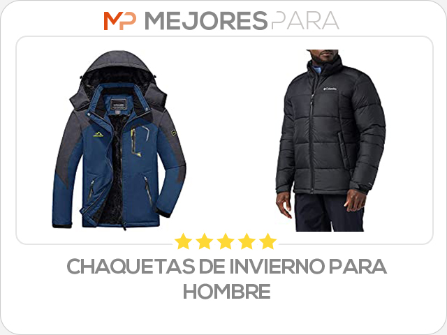 chaquetas de invierno para hombre