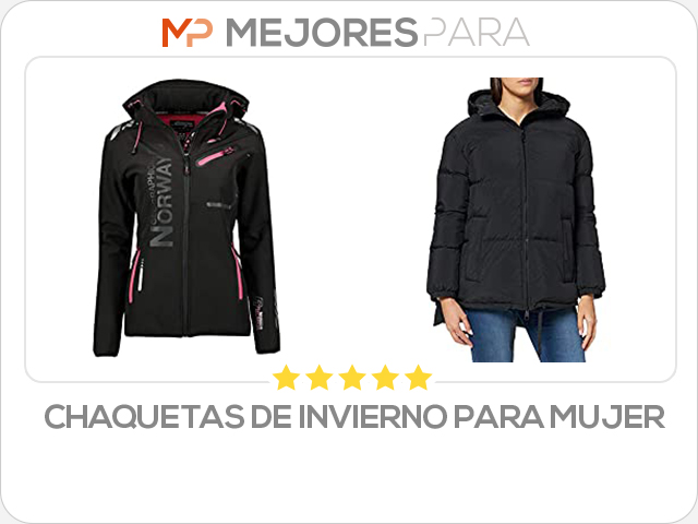 chaquetas de invierno para mujer