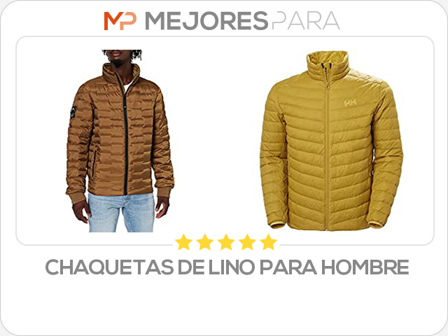 chaquetas de lino para hombre