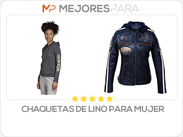 chaquetas de lino para mujer