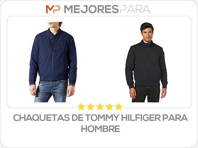 chaquetas de tommy hilfiger para hombre