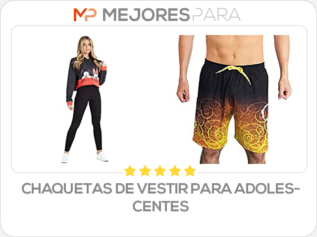 chaquetas de vestir para adolescentes