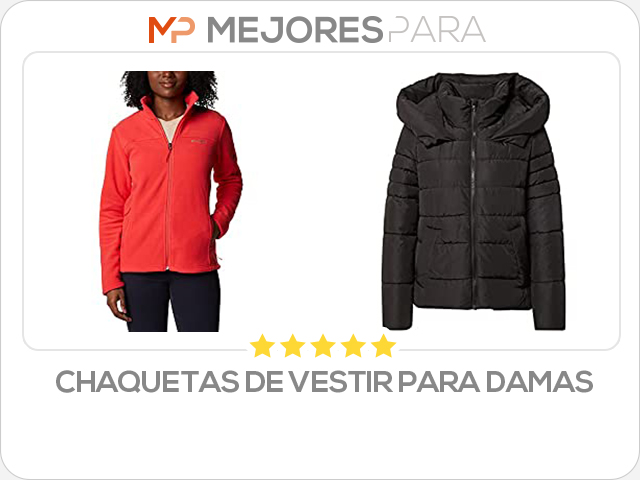 chaquetas de vestir para damas