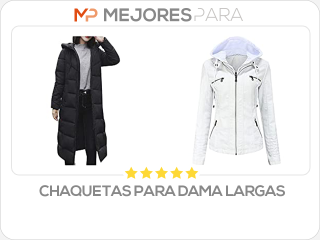 chaquetas para dama largas