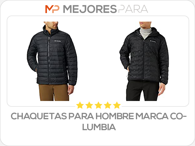 chaquetas para hombre marca columbia