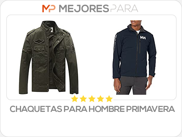 Chaquetas para Hombre Primavera