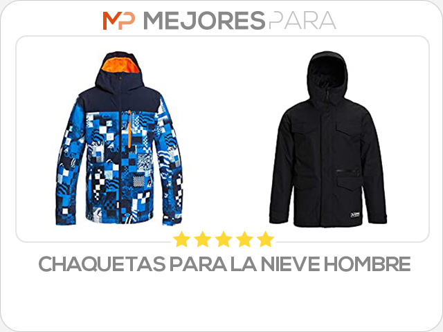 chaquetas para la nieve hombre