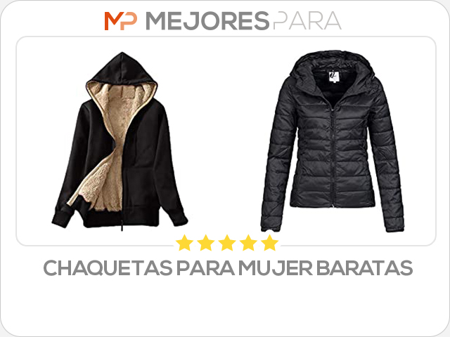 chaquetas para mujer baratas