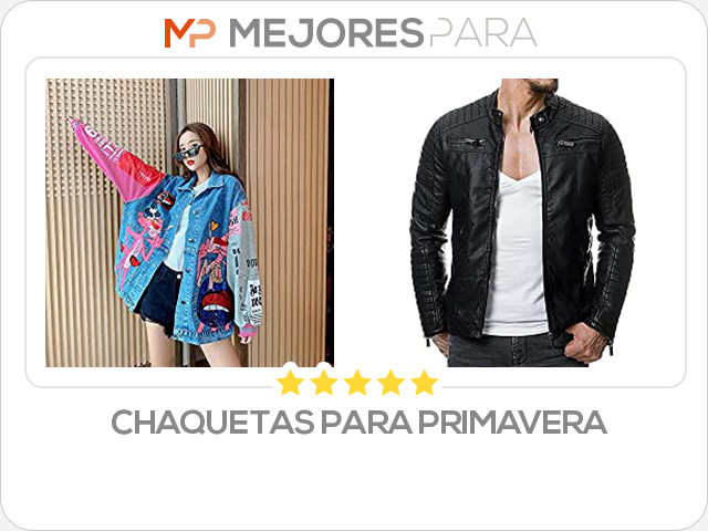 chaquetas para primavera