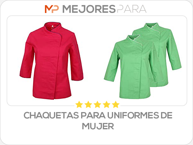 chaquetas para uniformes de mujer